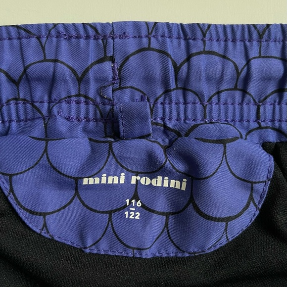 Mini Rodini Boy’s Blue Swim Trunks - Picture 4 of 5